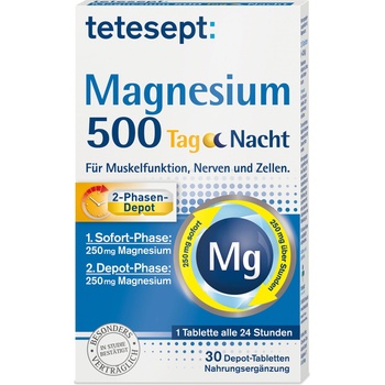 tetesept Магнезий 500 "Ден & Нощ" - 30 таблетки