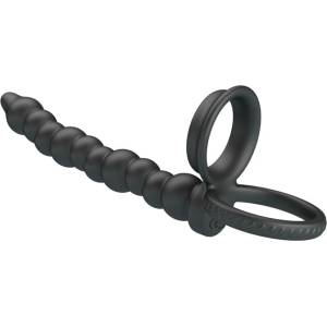 Pretty Love Dillion Double Penetration Double Cockring Black