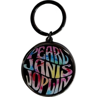 Janis Joplin Pearl Emblem Colour Ключодържател (JOPKEY01)