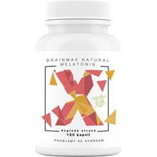 BrainMax Natural Melatonin 120 kapsúl