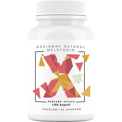 BrainMax Natural Melatonin 120 kapsúl