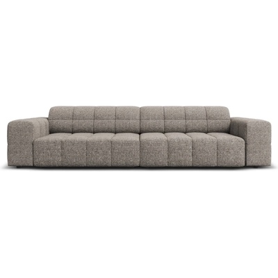 Cosmopolitan Design Svetlohnedá pohovka 244 cm Chicago