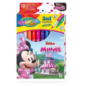 Colorino - Disney Junior Minnie Двувърхи маркери 10 цвята