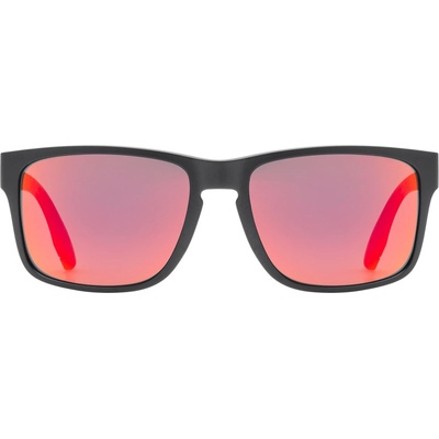 uvex Слънчеви очила Uvex Poise Cat. 3 Sunglasses - Black Matt / Mirror Red - размер One Size (205-7001-0211)