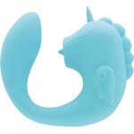 Ünihörn C-Horse - вибратор за G-точка и клиторна стимулация (тюркоазен) - lovesexshop