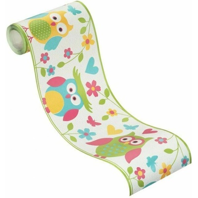 Rasch 459203 Papírová bordura na zeď Kids Teens, rozměry 12,5 cm x 5 m 0,16 x 5 m – Zboží Dáma