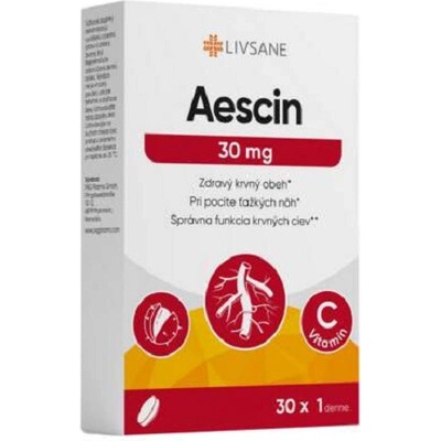 LIVSANE Aescin 30 mg 30 tabliet