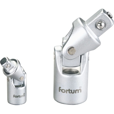 Fortum съчленен плъзгач за глави с гнездо, 61CrV5; за глави с гнездо 1/2