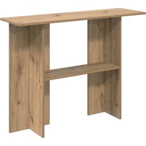 vidaXL Конзолна маса Дъб артизан 100 x 30 x 75 см Инженерна дървесина (8001182)