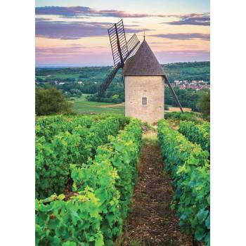 Nathan - Puzzle Moulin Sorine - Vignoble de Santenay - Bourgogne - 1 000 piese