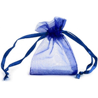 Prima-obchod Dárkový pytlík 4,5x7 cm organza, barva 12 modrá královská