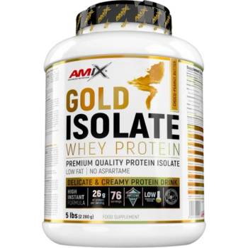 Amix Nutrition Gold Isolate Whey Protein [2270 грама] Шоколад с фъстъчено масло