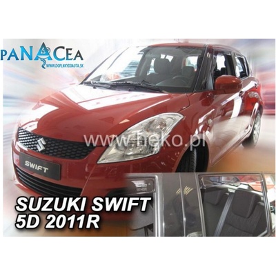 Deflektory Heko Suzuki Swift 2010 - 2017 predné + zadné