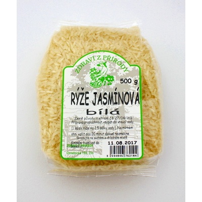 Zdraví z přírody Jasmínová rýže bílá 0,5 kg