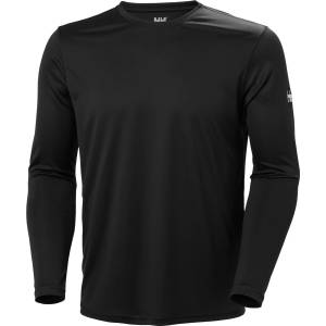 Helly Hansen Мъжко синтетично термобельо Helly hansen Tech Crew L/S 2.0 Synthetic base layer - Ebony (014-2357-0111)