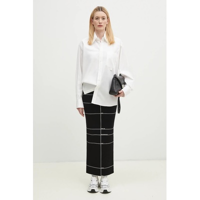 Памучна риза MM6 Maison Margiela (SH0DT0020)