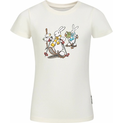 Alpine Pro Детска памучна тениска Bob и Bobek ALPINE PRO BOBBO creme ALPINE PRO | Bezhov | Момчешки | 92-98