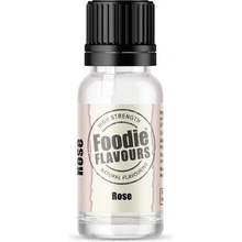 Foodie Flavours Přírodní koncentrované aroma 15 ml růže