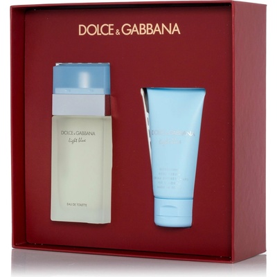 Dolce & Gabbana Light Blue EDT 50 ml + tělový krém 50 ml dárková sada