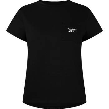 Reebok Дамска тениска Reebok Identity Pocket T-Shirt Womens - Black