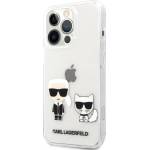 KARL LAGERFELD Apple iPhone 13 Pro Karl & Choupette Cover transparent (KLHCP13LCKTR)
