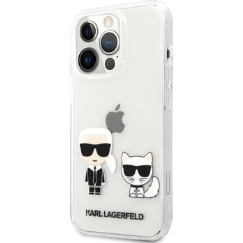 Image 1 of KARL LAGERFELD Apple iPhone 13 Pro Karl & Choupette cover transparent (KLHCP13LCKTR)