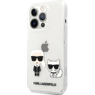 KARL LAGERFELD Apple iPhone 13 Pro Karl & Choupette cover transparent (KLHCP13LCKTR)