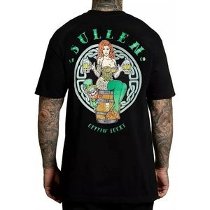 SULLEN мъжка тениска sullen - premium - get lucky - scm5647_черно