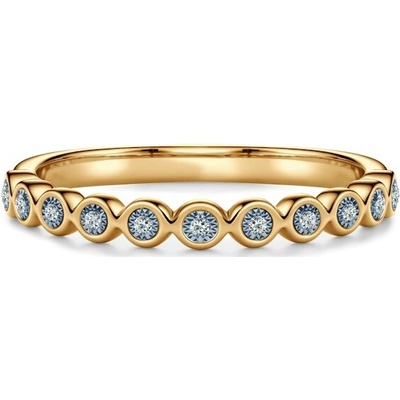 Savicki Prsteň žlté zlato diamanty B P P0612 00178 585 Z