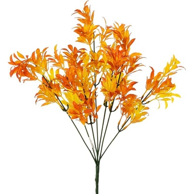 ZÁPICH MINI LÍSTKY ORANŽOVÉ 42CM