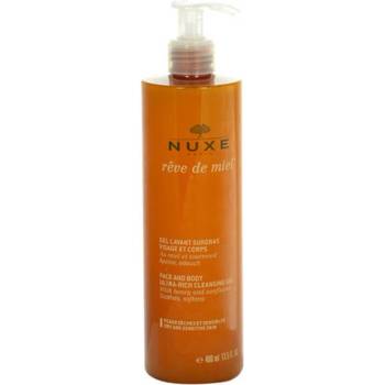 NUXE Reve de Miel Face And Body Rich Cleansing Gel почистващи гелове 400ml