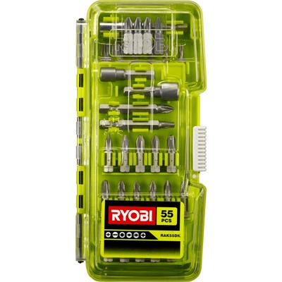 Ryobi RAK55DK sada skrutkovacích bitov 55 ks