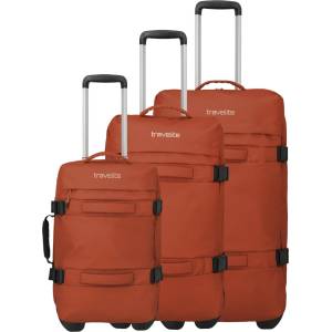 Travelite Набор пътни куфари Travelite Bolonia Wheeled Duffle S, M, L Orange Travelite | Oranzhev | МЪЖЕ | UNI