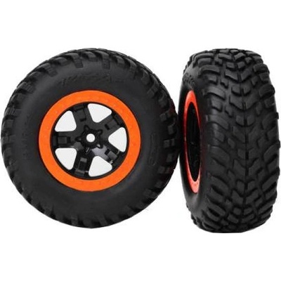 Traxxas колело 2.2/3.0", джанта SCT черно-оранжева, гума SCT S1 (2)