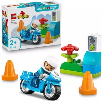 LEGO® DUPLO® - Blue Police Motorcycle (10471)