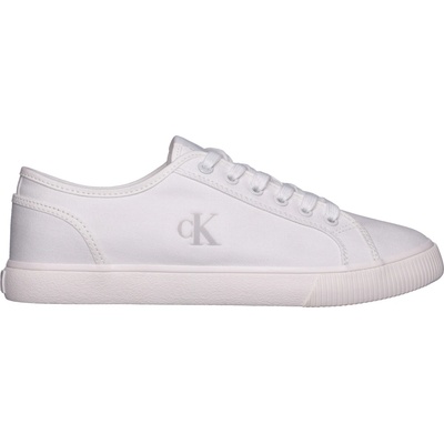 Calvin Klein ess vulc low mg canvas biela