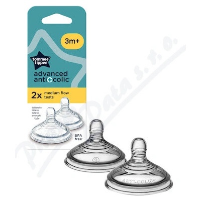 Tommee Tippee Advanced anti colic savička 2 ks bílá – Zboží Dáma