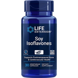 Life Extension Менопауза - Соя изофлавони, 30 капсули (01649 le)