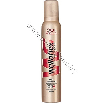 Wella Пяна за коса Wellaflex Heat Creation, p/n WE-3000076 - Пяна за коса с ултра силна фиксация и термозащита (WE-3000076)