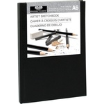 Royal & Langnickel Hardbound Скицник 80 A6 110 g Black (RHSB-A6)