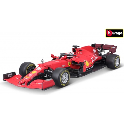 BBurago Model Scuderia Ferrari F1 75 16 Charles Leclerc 2022 1:18 – Zboží Dáma