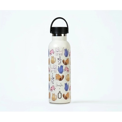 Runbott Termoláhev 600 ml Cats White
