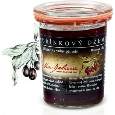 Via Delicia Džem z dřínků 175 g