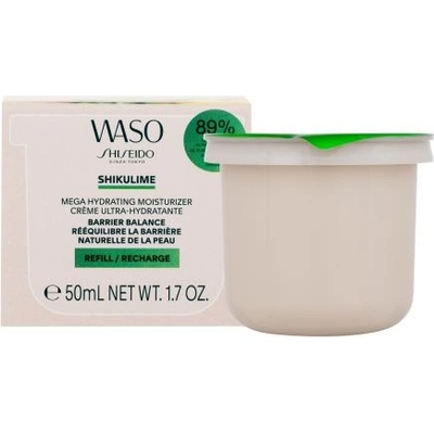 Shiseido Waso Shikulime Mega Hydrating Moisturizer хидратиращ крем за лице с екстракт от лайм от окинава пълнител 50 ml за жени