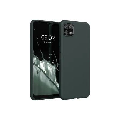 kwmobile Калъф за Samsung Galaxy A22 5G - зелен