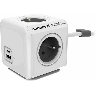 Cubenest PowerCube Extended 3 m biela sivá