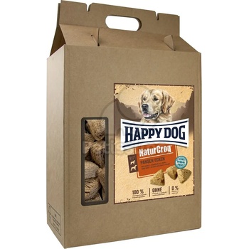 Happy Dog NaturCroq Бисквити - Ъгълчета от пълнозърнест зелен румен 5 кг