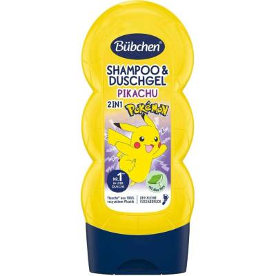 Bubchen 2v1 dětský šampon a sprchový gel PIKACHU POKÉMON 230 ml