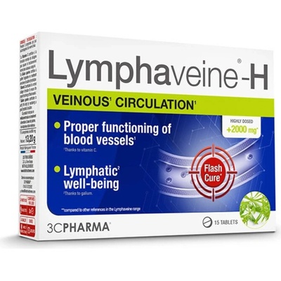 Les Trois Chenes Sa 3cpharma Lymphaveine H 15 tabliet