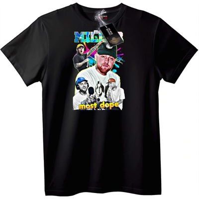 NOONEBRAND Тениска Eminem Miller Most Dope - XL, Black
